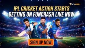 IPL Cricket Action Starts Betting on Funcrash Live Now