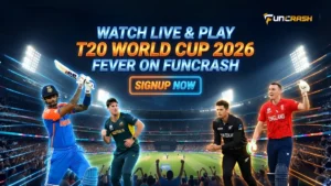 Watch Live & Play T20 World Cup 2026 Fever on Funcrash
