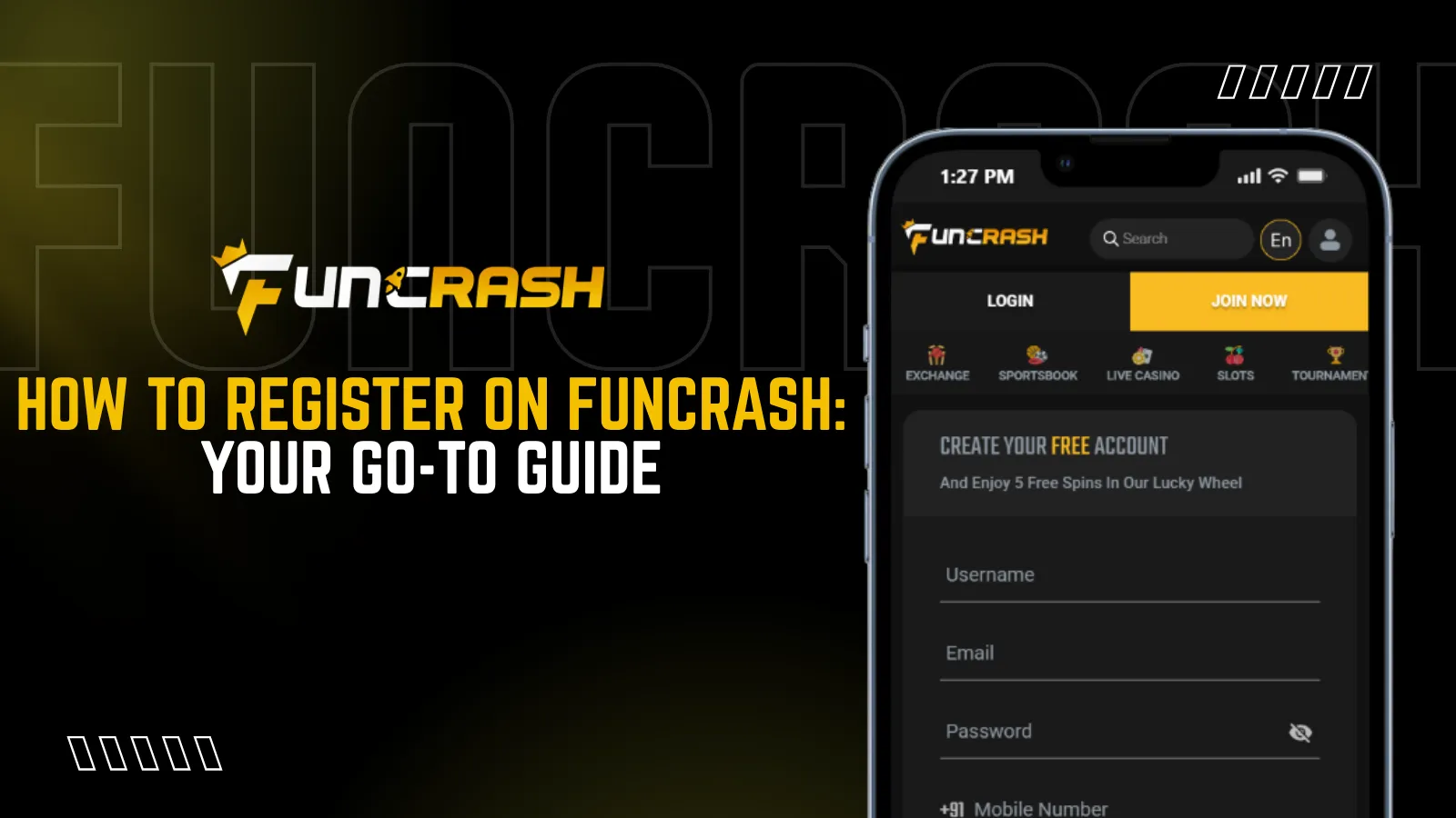 Read more about the article How to Register on FunCrash: Your Go-to Guide