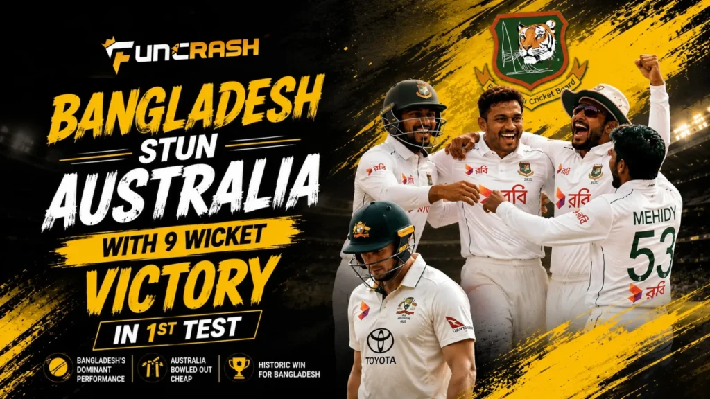 How Bangladesh Historic Win Over Australia Stuns Fans