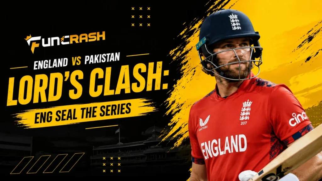England celebrate series win over Pakistan at Lord’s